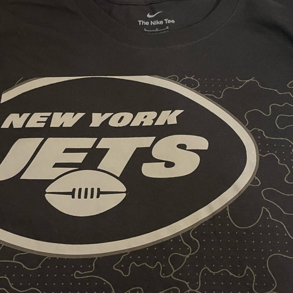 NWOT Nike Men's New York Jets Reflective Black T-Shirt NFL (L) - Picture 6 of 6